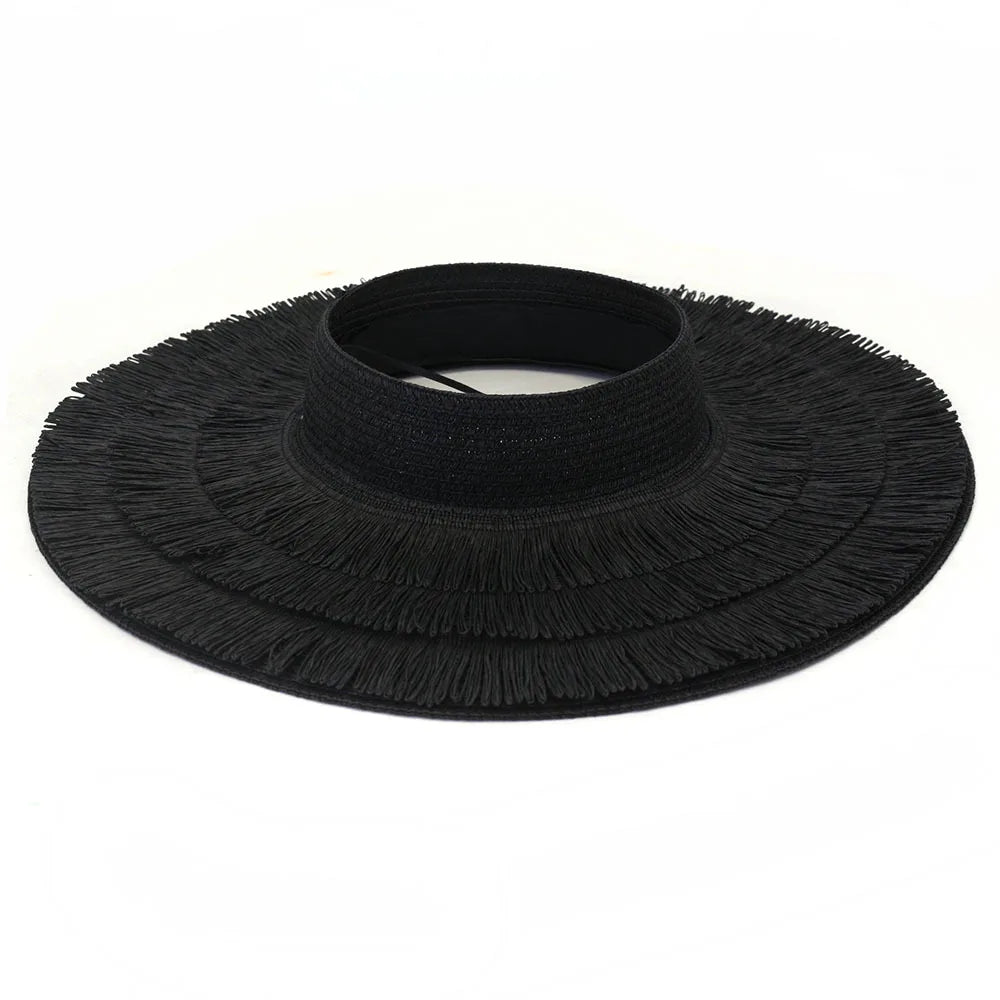 Visor Straw hat Open or Closed