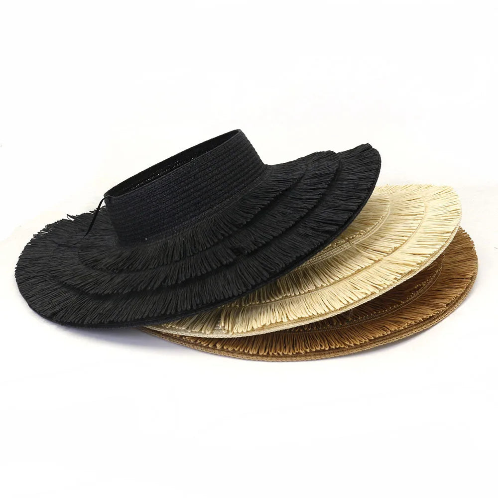 Visor Straw hat Open or Closed