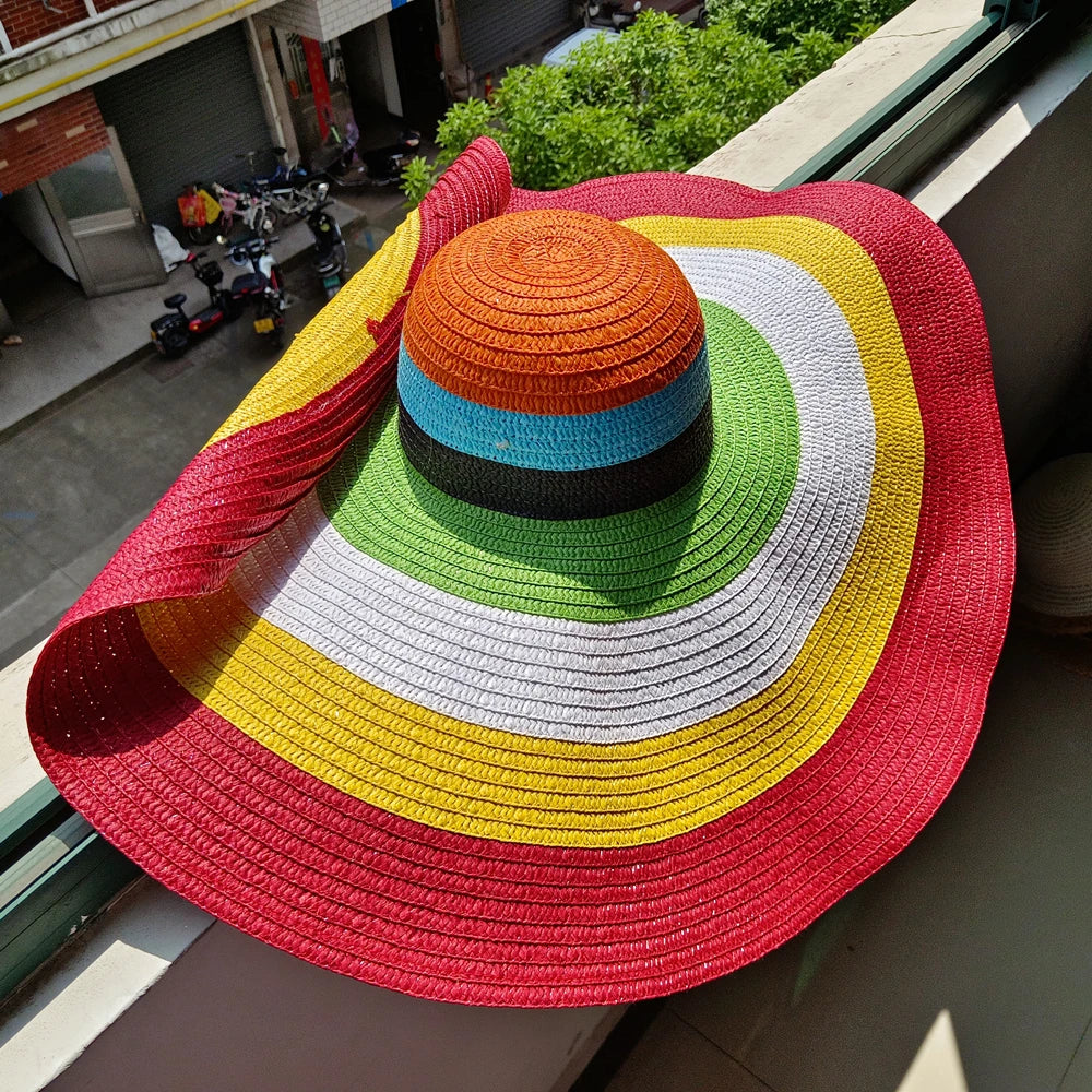 Visor Straw hat Open or Closed