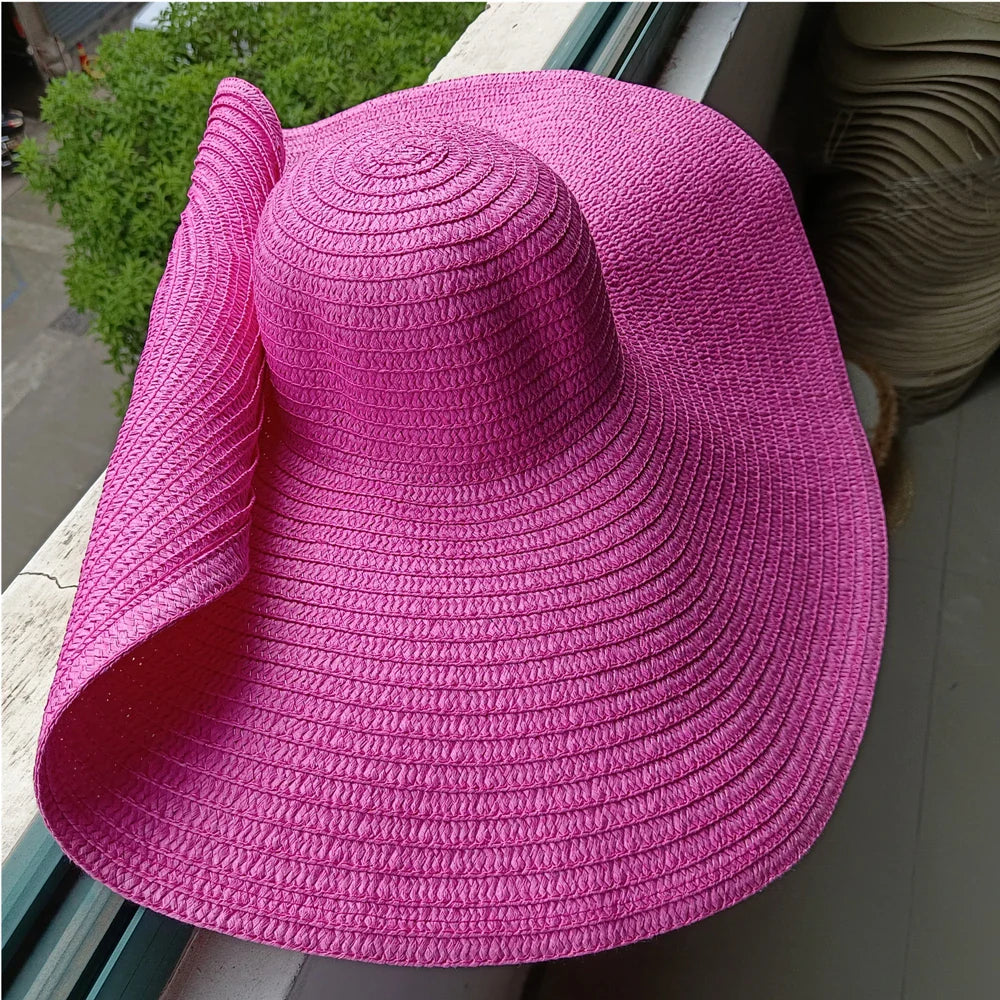 Visor Straw hat Open or Closed
