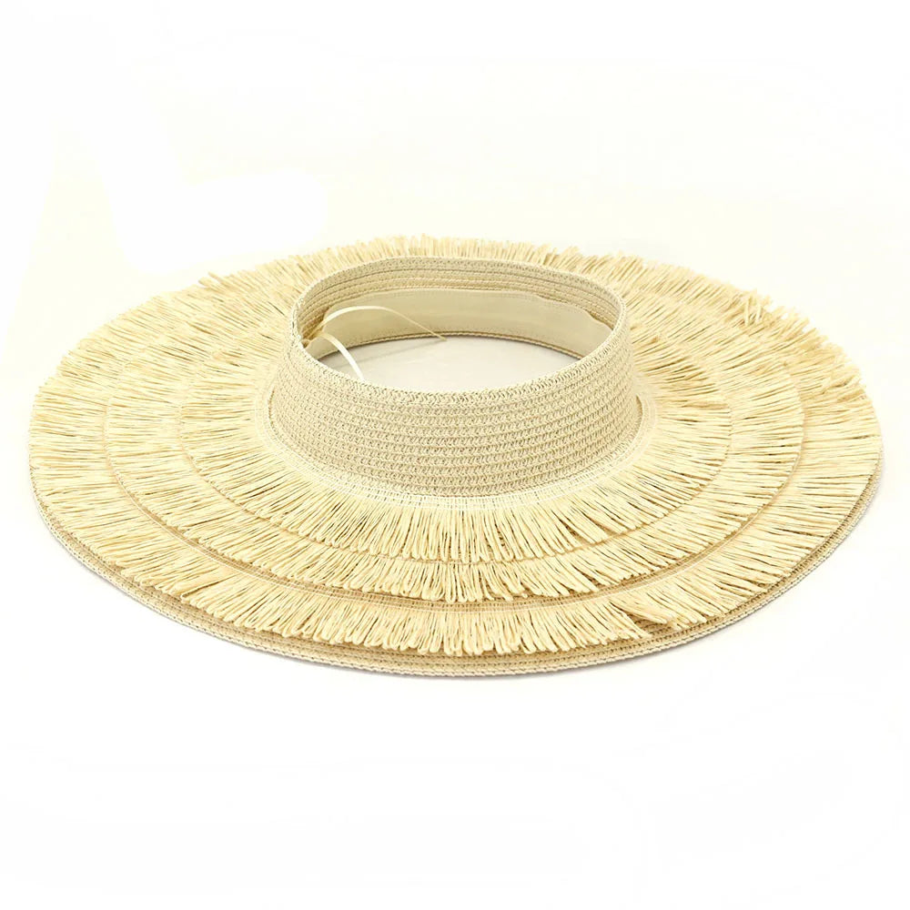 Visor Straw hat Open or Closed