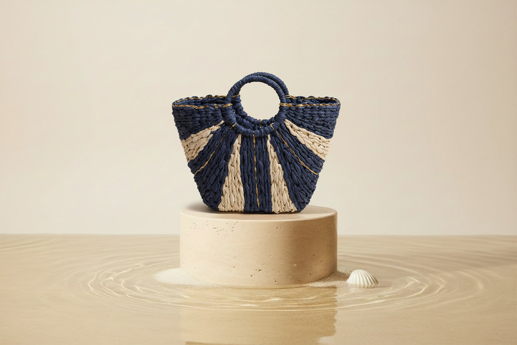 Côte Woven Basket Tote